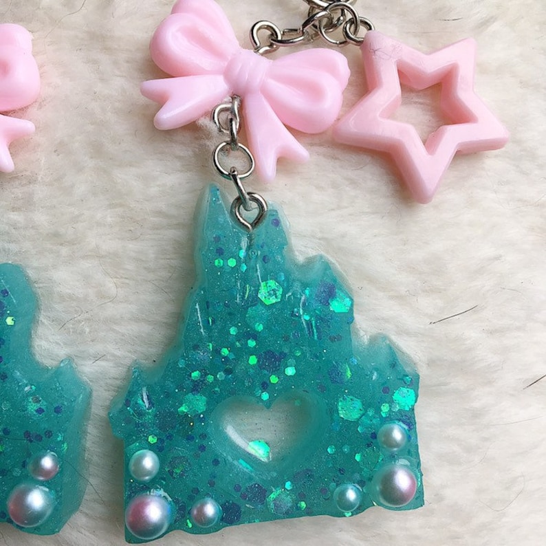 Disney Castle Keychains