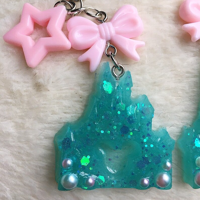 Disney Castle Keychains