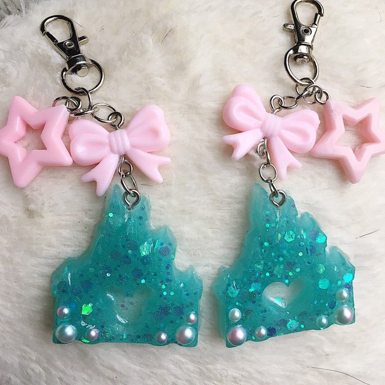Disney Castle Keychains