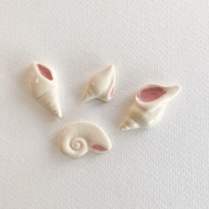 Ceramic Mosaic Shells Beach Tiles for Crafts Mural Backsplash