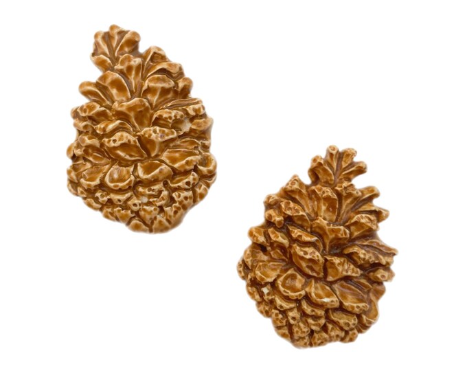 Pinecones Ceramic Mosaic Tiles for Mural Backsplash - Etsy
