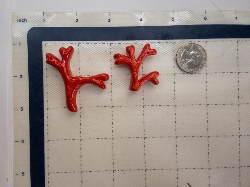 Small Coral Shell Ceramic Mosaic Tiles image 2