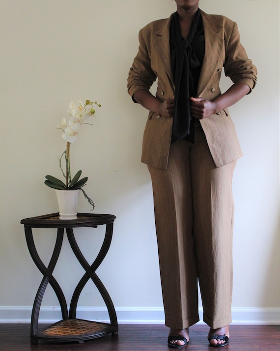 Ann Tjian for KENAR double breast long blazer & ci
