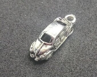Sterling Silver 3D 11x19mm Old Style Pick-up Truck Charm