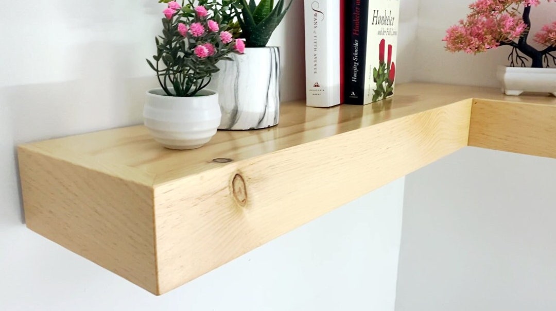 Floating Corner Shelves L Shape Shelves Floating Corner Shelf Kitchen