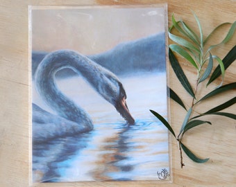 Swan Giclee Fine Art Print