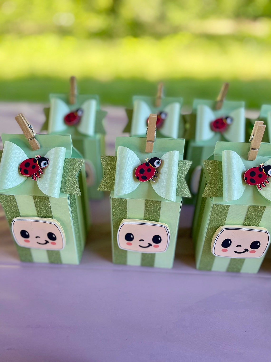 party favors party supplies Milk box Etsy