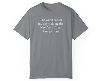 NYT Kreuzworträtsel Tshirt, New York Times Spiele, lustiges Kreuzworträtsel Shirt, Wordle T-Shirt, NYT Spiele, Verbindungen Geschenk Shirt, Mini Kreuzworträtsel