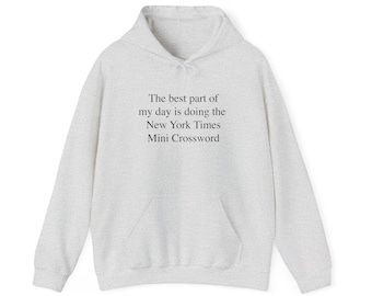 NYT Kreuzworträtsel, New York Times Spiele, lustiges Kreuzworträtsel Hoodie, Wordle Hoodie, NYT Spiele, Verbindungsgeschenk Shirt, Mini Kreuzworträtsel
