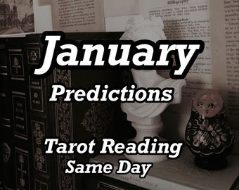January Predictions Tarot Reading Same Day 10 am - 10 pm Accurate Detailed