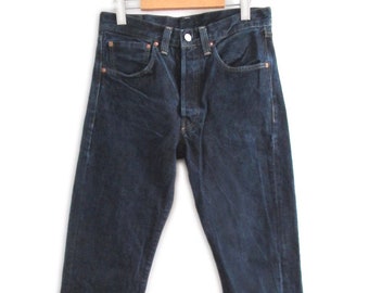 Levi's Vintage Clothing LVC Mens 1947 501 XX Jeans Big E Selvedge Indigo Blue Denim Pants Hidden Rivets Size W31 L34
