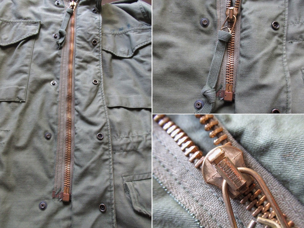 70s Vintage U.S. Army Mens Vietnam Era Alpha Industries M-65