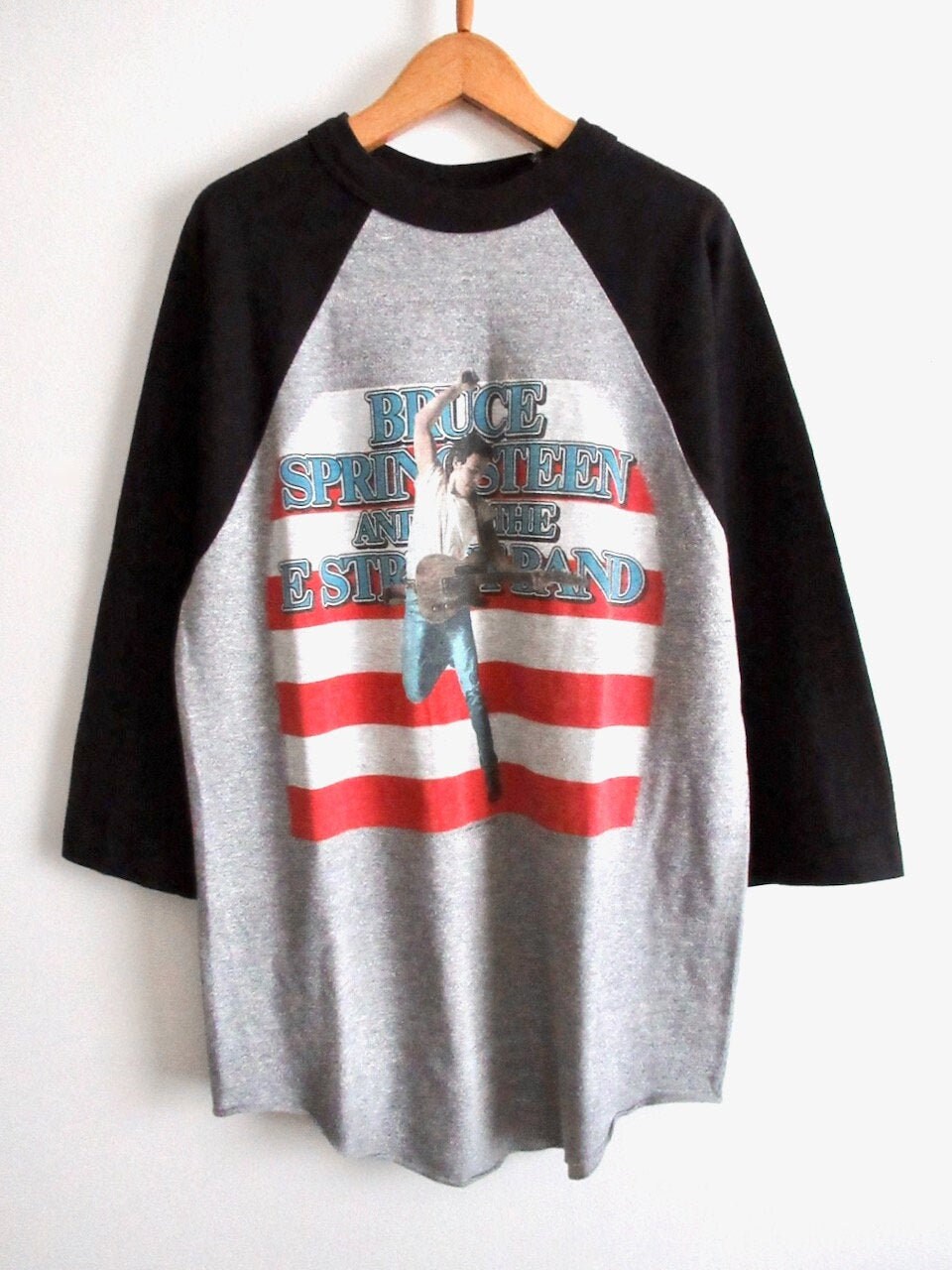 80s Vintage Mens Bruce Springsteen Born 
