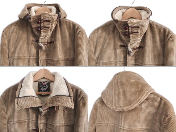 Corduroy duffle shop coat