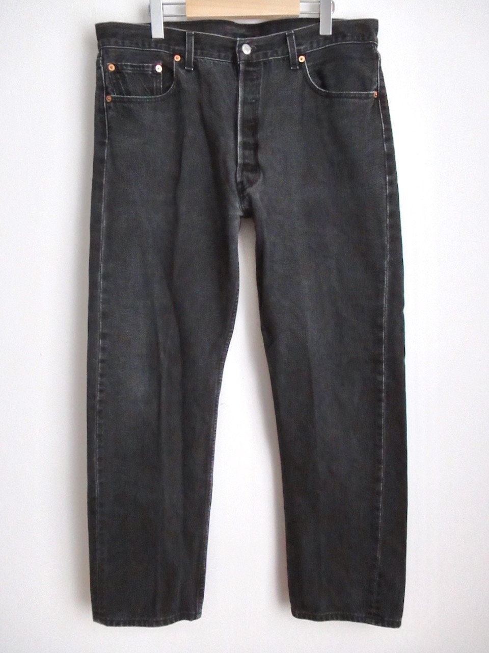 pantalon original levis levi's 501 color negro - Buy Men's vintage clothing  on todocoleccion