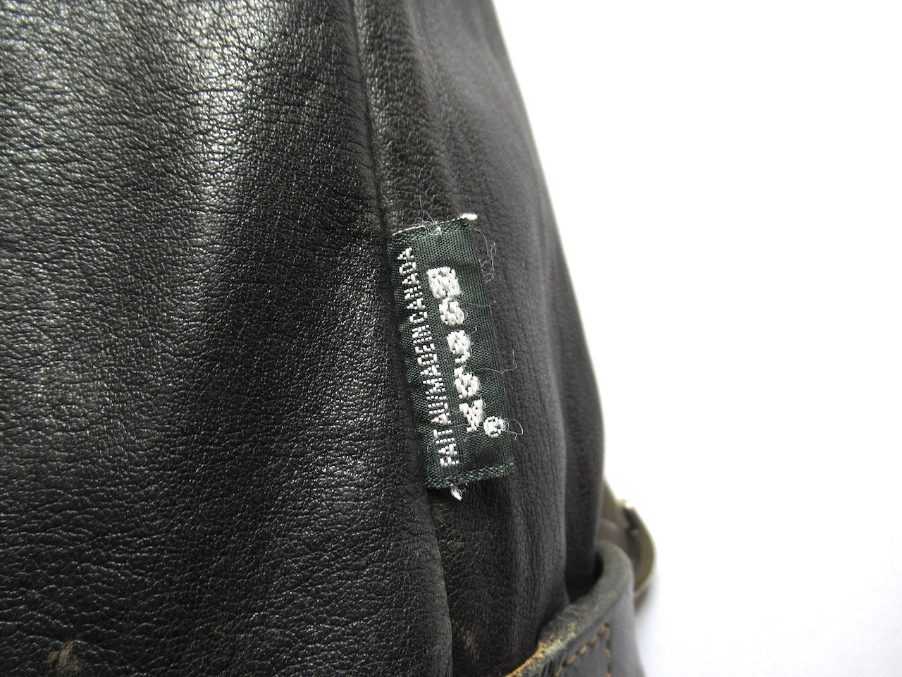 90s Vintage Rugby North America M0851 Grained Leather Bucket