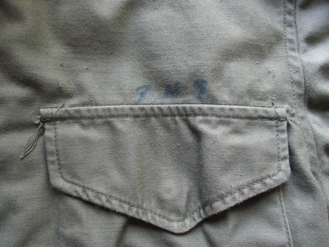 70s Vintage U.S. Army Mens Vietnam Era Alpha Industries M-65