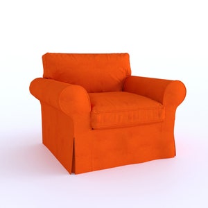 Ektorp Armchair Cover Replace Cover Fits Ikea Ektorp Armchair Etsy
