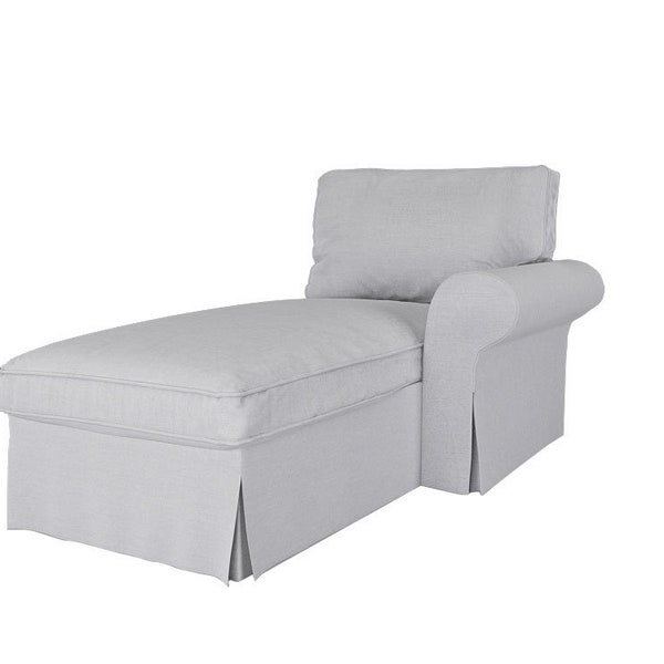 Custom Made Cover Fits IKEA Ektorp Chaise, Right Cover, Replace Cover