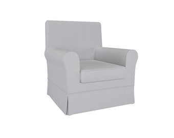 Housse Jennylund, housse sur mesure adaptée au fauteuil IKEA Ektorp Jennylund, housse de chaise, housse de rechange, coton, velours, simili cuir