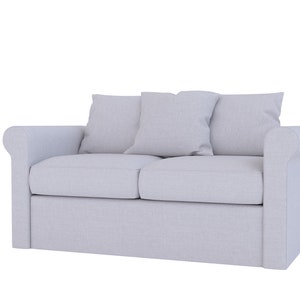 Whole Set Custom Made Cover Fits IKEA Harlanda Sleeper Cover, Replace Sofa Bed Cover