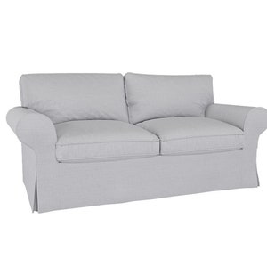 Whole Set Uppland 2 Seat Sofa Cover, Custom Made Cover Fits IKEA Uppland 2 Seat Two Seat Sofa, Loveseat Cover, cotton, velvet
