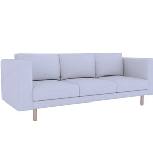 2 Seat Sofa Ikea NORSBORG Loveseat SEALED! Cover Slipcover EDUM DARK BLUE New