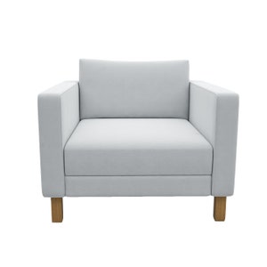 Whole Set Karlstad Armchair Cover, Custom Made Cover Fits IKEA Karlstad Armchair, Chair Cover,Replace Cover