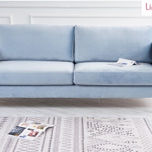Whole Set Karlstad 3 Seat Sofa Cover, Custom Made Cover Fits IKEA Karlstad Three Seat Sofa Cover 3 Seater Sofa Cover