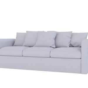 Whole Set Custom Made Cover Fits IKEA Harlanda 3 Seat Sofa Cover, Replace Sofa Cover