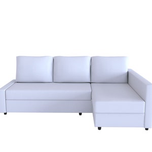 Whole Set Custom Made Cover Fits IKEA Friheten Corner Sofa Bed with Chaise, Sleeper Slipcover (sung fit), cotton, velvet fabrics options
