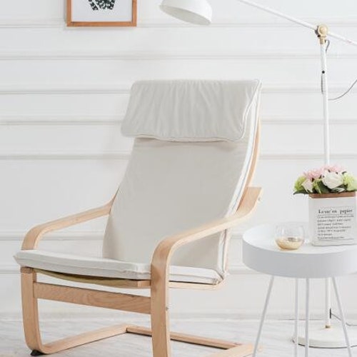 Custom Made Cover Fits Ikea Poang Armchair Chair Or Hong Kong Custom Made Cover Fits Ikea Poang, Ikea Chair And Ottoman Covers