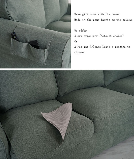 Ektorp two seater sofa 2024 bed cover replacement