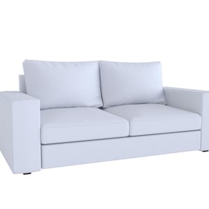 Whole Set Custom Made Cover Fits IKEA Kivik Two Seat Sofa, Loveseat Cover