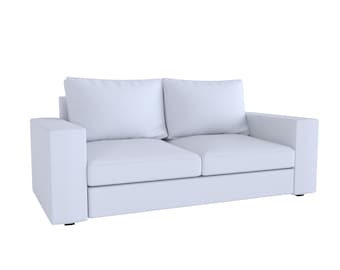 Whole Set Custom Made Cover Fits IKEA Kivik Two Seat Sofa, Loveseat Cover
