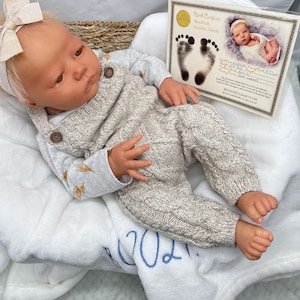 Realborn Daphne Awake COA One of a kind Hand Painted NEW