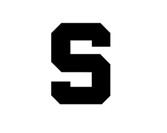 New Michigan State Block S Vinyl  Car Decal Window Pick The Size Color Spartans