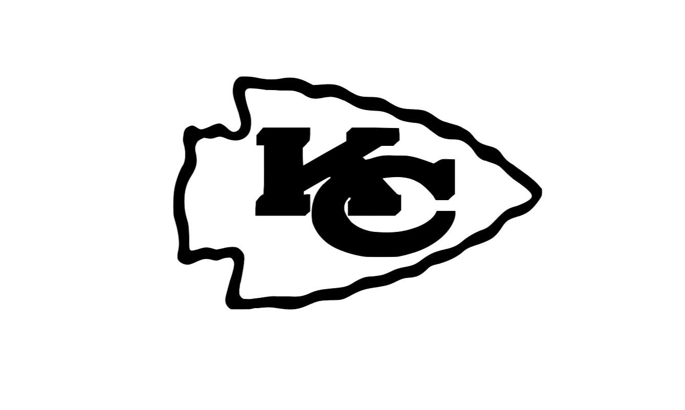 Kansas Chiefs Logo Decal Chiefs Decal Kansas City Decal | Etsy