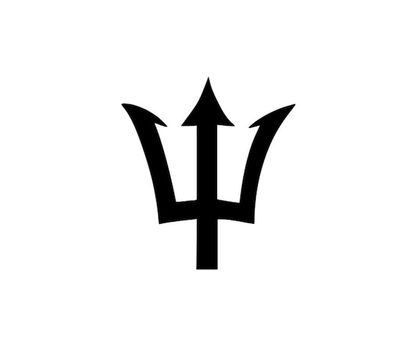 Percy Jackson Trident Decal Trident Decal Trident Percy - Etsy UK
