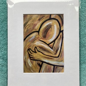 De omhelzing Art Print