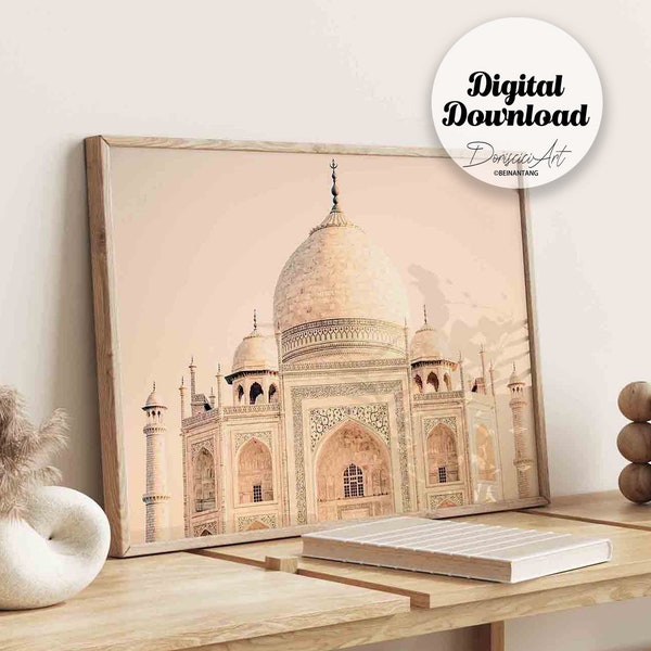 Neutral mosque art printable,Moroccan architecture Photography,Islamic home decor,Boho Arabic Wall decor,instant download.