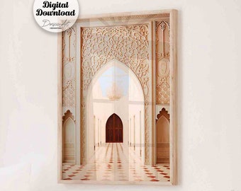 Morocco printable wall art,Neutral Arabic Wall decor,Boho Moroccan Door Photography art print,Islamic Architecture art,digital art download