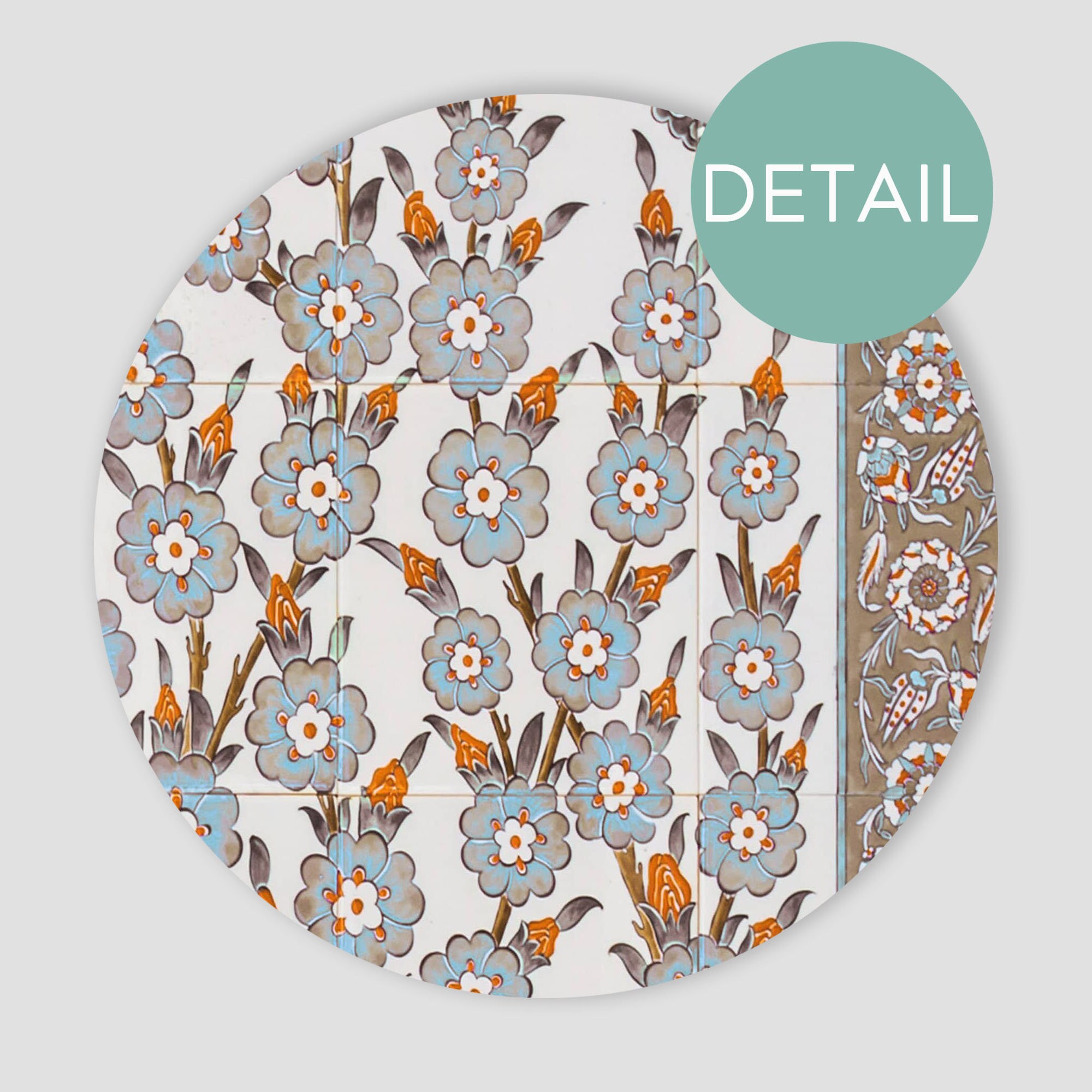 Neutral Islamic Tile Pattern Printable Wall Art,earth Tone Boho ...