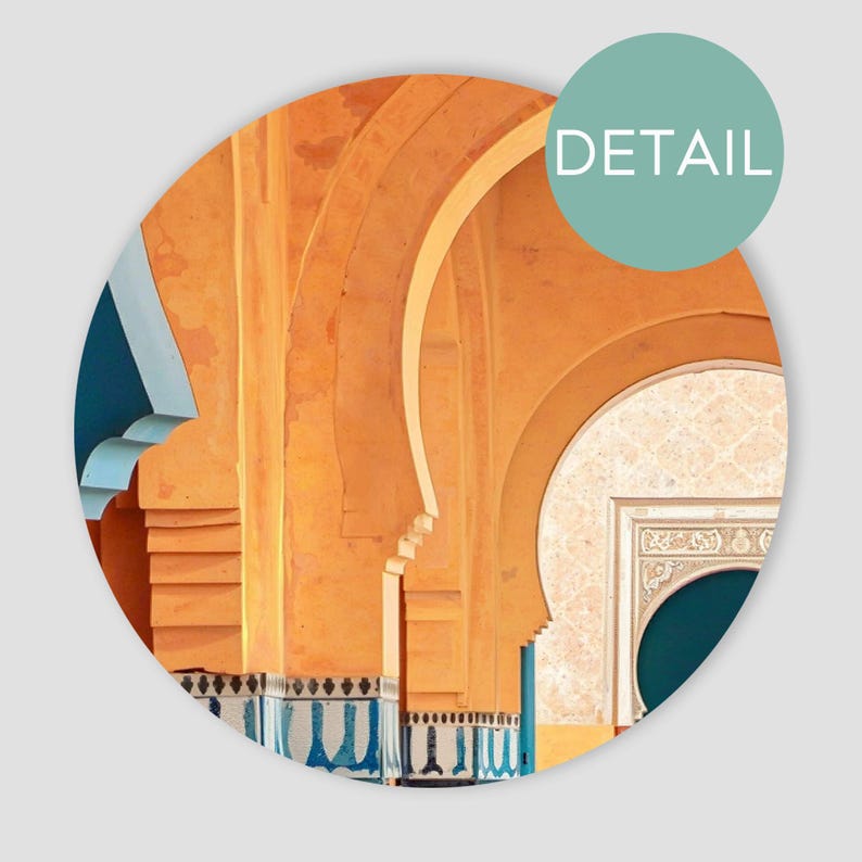 Moroccan Door art Printable Set of 3: Islamic Home Decor (Digital Download) image 10
