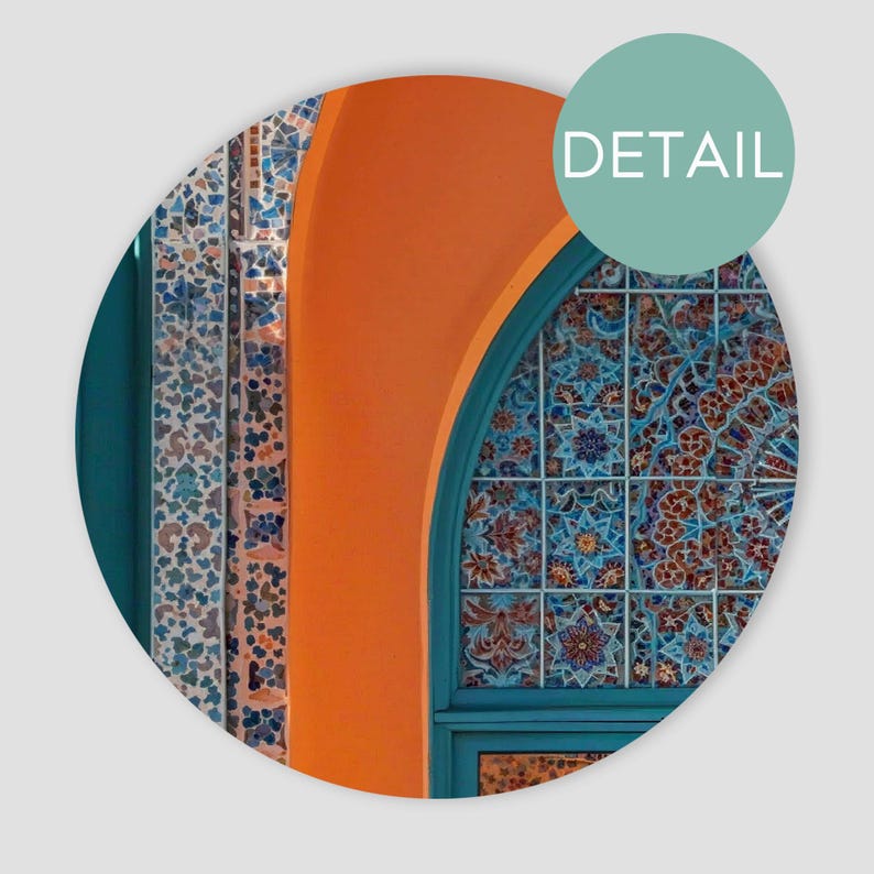 Moroccan Door art Printable Set of 3: Islamic Home Decor (Digital Download) image 8