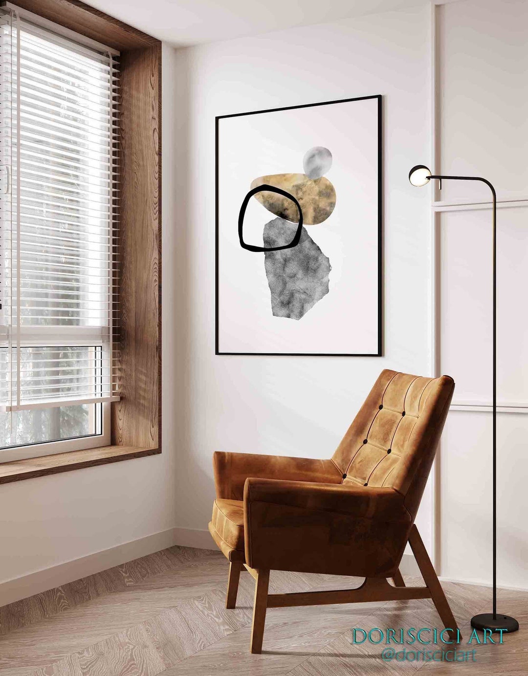 Boho Wall Decor,printable Abstract Art Print,geometric Print,modern Art