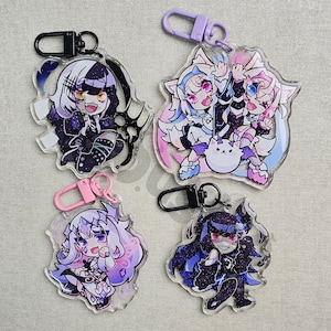 2.5in HoloAdvent Keychain Charm