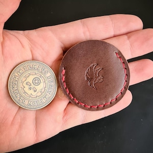 Porta monete Edc, porta monete Challenge in pelle, porta monete Edc in pelle, porta monete Edc in pelle, Edc, porta monete Edc, porta ingranaggi Edc in pelle