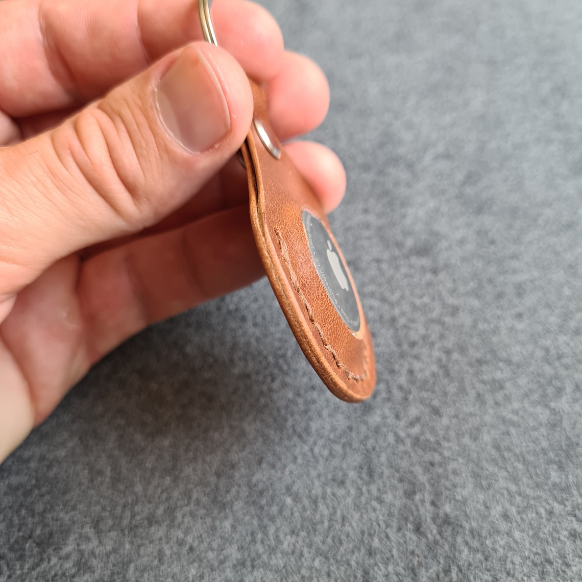 AirTag Keychain PDF Pattern: Leather Case Template (A4/US Letter) - Etsy