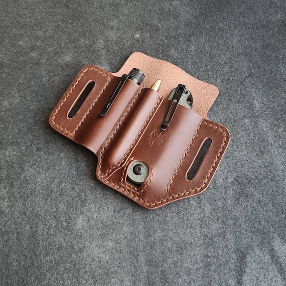 EDC Belt Leather Organizer,edc Belt Pouch,multitool Belt Sheath